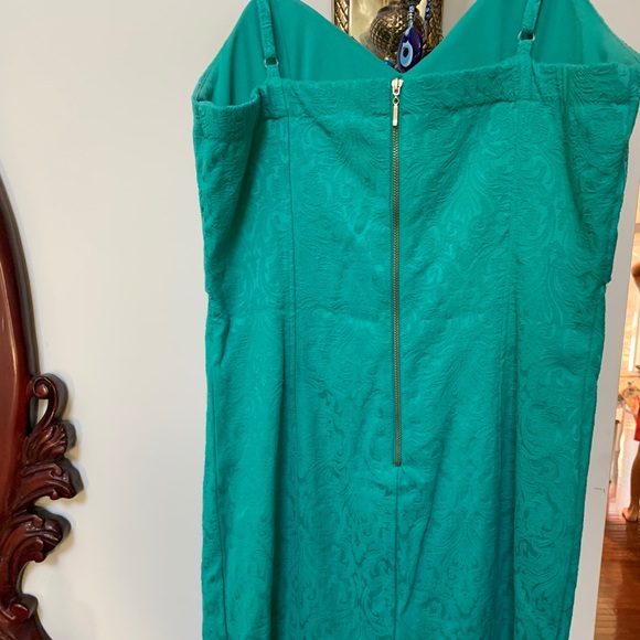 XOXO teal dress, size 13/14 - Picture 4 of 5
